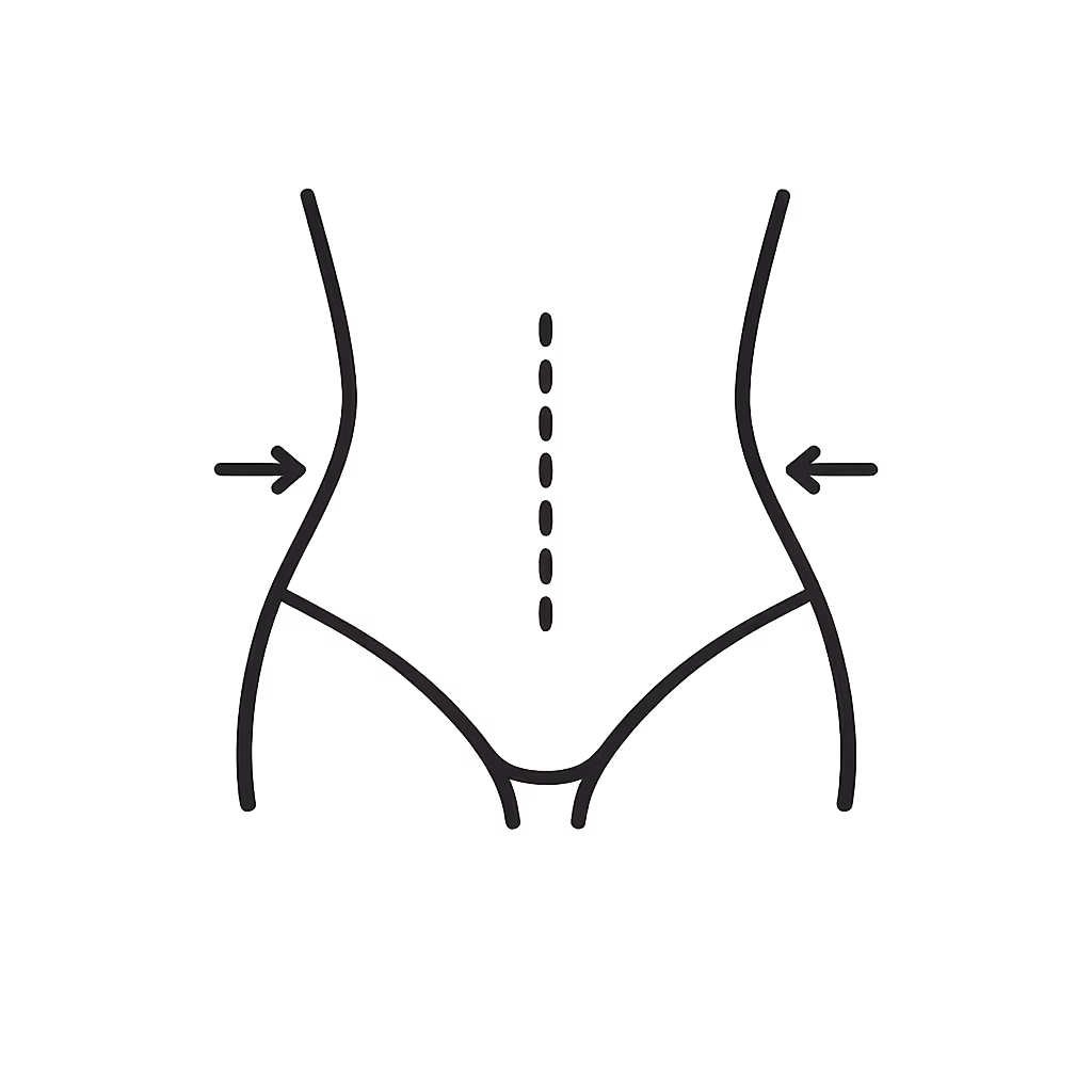 Non-surgical vaginal dilation treatment icon for vaginal agenesis management